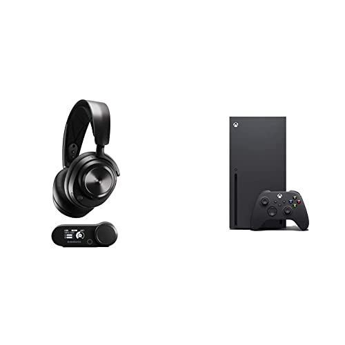 SteelSeries Arctis Nova Pro Wireless Xbox - Multi-System Gaming-Headset – Hi-Fi-Treiber – Active Noise Cancellation – Infinity Power System – Xbox, PC, PS5, PS4, Switch, Smartphone + Xbox Series X Bild 1
