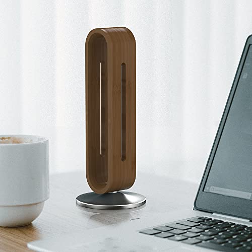 Kopfhörer Ständer Holz Schreibtisch - U-Form Headset Halterung - Aluminium Gaming Kopfhörer Aufbewahrung - Universal für Sennheiser Bose Sony Airpods Max - Tisch Organizer Accessoire Bild 3