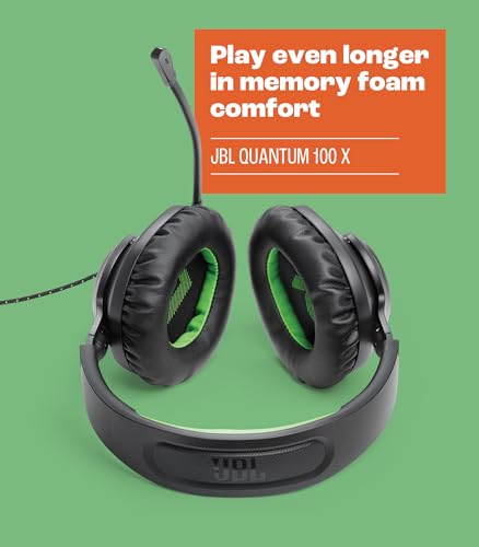 JBL Quantum 100X Konsole – Gaming-Headset für Xbox, Schwarz Bild 3
