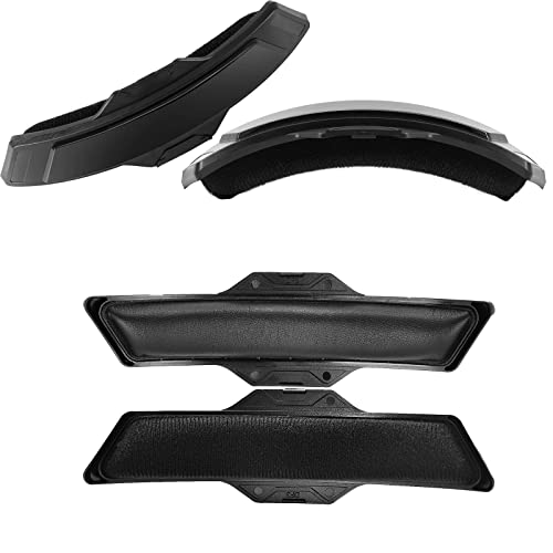 A50 Gen 3 Mod Kit - Ersatz Dickere Ohrpolster Stirnbänder & Schaumstoff für Astro Gaming A50 Wireless Headset Gen 3, Ohrpolster/Cups/Pads, Zubehör mit Magnetclips (Schwarz Proteinleder) Bild 4