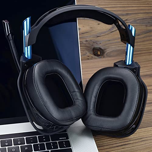 A50 Gen 3 Mod Kit - Ersatz Dickere Ohrpolster Stirnbänder & Schaumstoff für Astro Gaming A50 Wireless Headset Gen 3, Ohrpolster/Cups/Pads, Zubehör mit Magnetclips (Schwarz Proteinleder) Bild 7