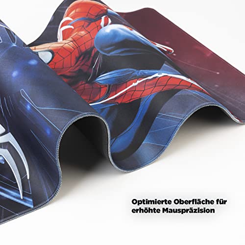 Grupo Erik Mauspad XXL Marvel Spiderman Gaming Mousepad XXL rutschfest und Wasserabweisend Mauspad Groß - Mouse Pad Gaming Schreibtischunterlage PC Zubehör Bild 3