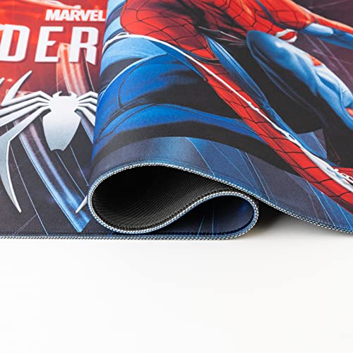 Grupo Erik Mauspad XXL Marvel Spiderman Gaming Mousepad XXL rutschfest und Wasserabweisend Mauspad Groß - Mouse Pad Gaming Schreibtischunterlage PC Zubehör Bild 5