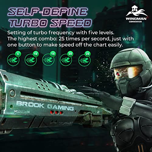 Mcbazel Brook Wingman XE2 für Xbox Series X|S/Xbox One/Elite 2/PS5/PS4/PS3/NS Switch/Switch 2 Controller zu PS4/PS3/Switch/PC Bild 5