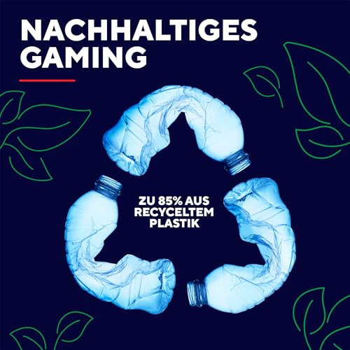 Trust Gaming Headset GXT 498 Forta Offiziell Lizenziert für PlayStation 5, Nachhaltig, PS4 / PS5 Headset, 1,2 m Kabel, Abnehmbares Mikrofon, Verstellbarer Kopfbügel, Over-Ear Kopfhörer, Schwarz Bild 5