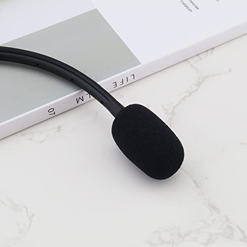 3,5mm Kopfhörermikrofon Kompatibel mit Astro A40 TR Gaming-Headset, Abnehmbarer Mikrofonarm mit Windschutzscheibe, Schaumstoffabdeckung, Länge 16 cm, Schwarz Bild 7