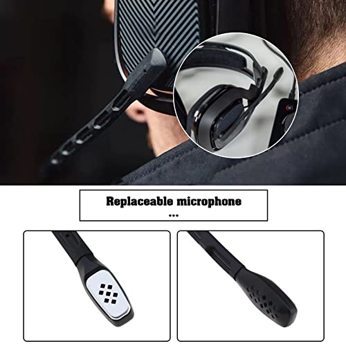 Create idea 3,5 mm Kopfhörer-Mikrofon, kompatibel mit Astro A40 TR Gaming-Headset, Ersatzteil, Abnehmbarer Mikrofonarm mit Schaumstoffabdeckung, Länge 16 cm, Schwarz Bild 2