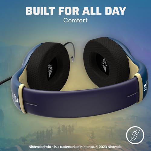 PDP Airlite Headset Wired Hyrule Blue Bild 3