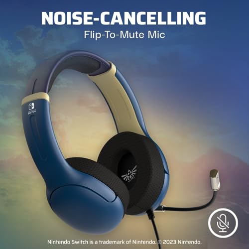 PDP Airlite Headset Wired Hyrule Blue Bild 4