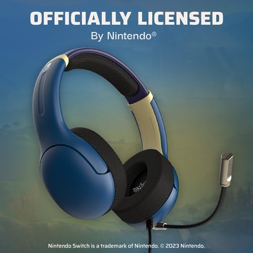 PDP Airlite Headset Wired Hyrule Blue Bild 5