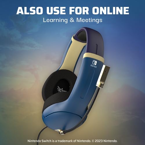 PDP Airlite Headset Wired Hyrule Blue Bild 6