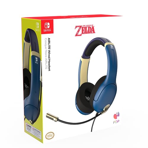 PDP Airlite Headset Wired Hyrule Blue Bild 7