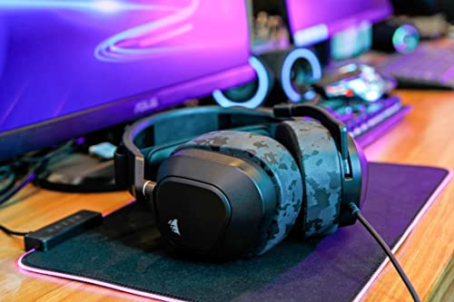 WC Freeze HS80 – Kühlende Gel-Ohrpolster für Corsair HS80 RGB Wireless, Wired und HS80 Max von Wicked Cushions – Erhöhter Komfort, Dicke und Schallisolierung für epische Gaming-Sessions | Black Camo Bild 3