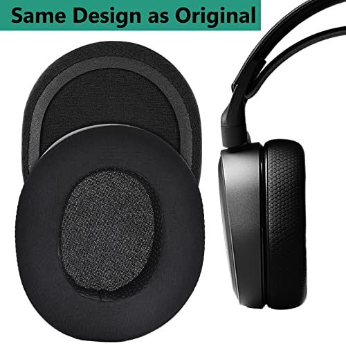 Yizhet Cooling-Gel Ersatz Ohrpolster Kompatibel mit SteelSeries Arctis (3, 5, 7, 9X, Pro usw.), Gaming-Kopfhörer Memory-Schaum-Polster Bild 4