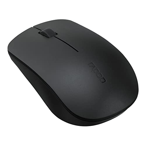 Rapoo M20 Plus kabellose Maus, 2.4 GHz Wireless Verbindung, 1000 DPI - schwarz Bild 4