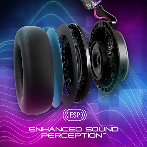 Skullcandy PLYR Kabelloses Multi-Platform Over-Ear Gaming Headset für Xbox, PlayStation und PC, 24 Std. Akkulaufzeit, KI-Mikro - Street Fighter Edition Bild 2