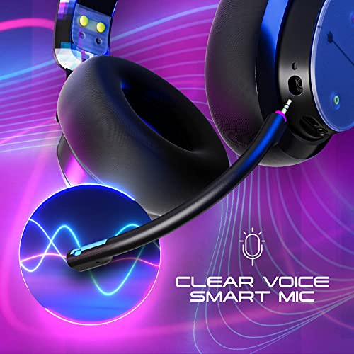 Skullcandy PLYR Kabelloses Multi-Platform Over-Ear Gaming Headset für Xbox, PlayStation und PC, 24 Std. Akkulaufzeit, KI-Mikro - Street Fighter Edition Bild 4