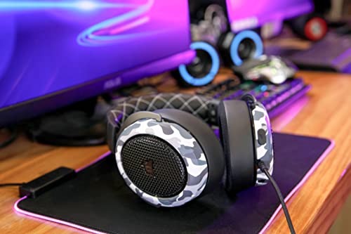 WC FreeZe HS60 – Kühlgel-Ersatz-Ohrpolster für Corsair HS50, HS60, HS70 und mehr von Wicked Cushions – Steigern Sie Komfort, Haltbarkeit, Dicke und Schallisolierung für epische Gaming-Sessions |Black Bild 3