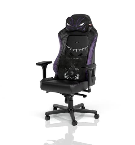 noblechairs Gaming Stuhl Kissen Set Black Panther Edition - Chair Pillow - Kissen Für Gaming Stuhl - Gaming Nackenkissen - Kopfstütze Stuhl - Lendenkissen Bild 4