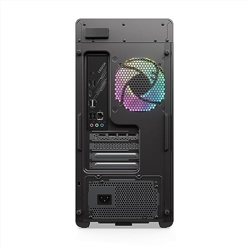 Lenovo Legion Tower 5 (8. Gen) Gaming Desktop PC | AMD Ryzen 7 7700 | 16GB RAM | 1TB SSD | NVIDIA GeForce RTX 4070 Ti | Win11 Home | QWERTZ | grau | inkl. Tastatur & Maus | 3 Monate Premium Care Bild 5