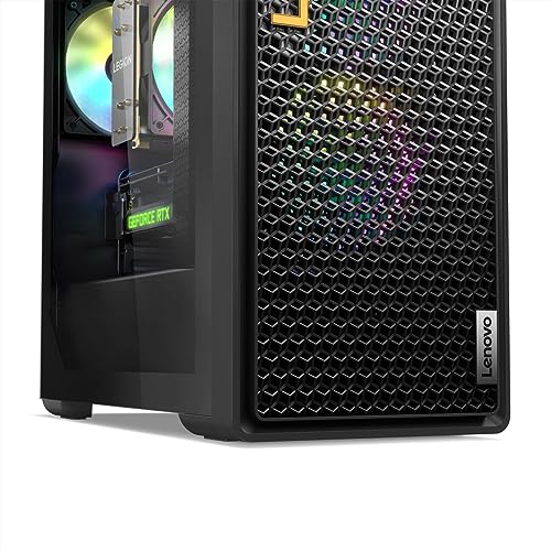 Lenovo Legion Tower 5 (8. Gen) Gaming Desktop PC | AMD Ryzen 7 7700 | 16GB RAM | 1TB SSD | NVIDIA GeForce RTX 4070 Ti | Win11 Home | QWERTZ | grau | inkl. Tastatur & Maus | 3 Monate Premium Care Bild 6