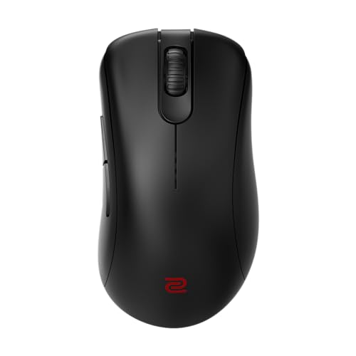 BenQ - Zowie EC3-CW Kabellose Ergonomische Esports Gaming Maus, Verbesserter Empfänger, Mausrad mit 24 Stufen, Ohne Treiber, Große Kleine, Schwarz Bild 2