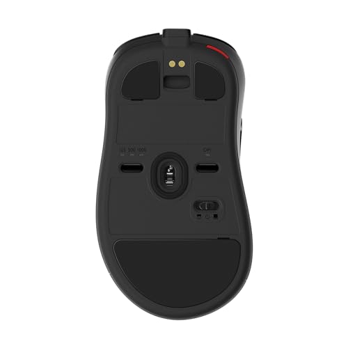 BenQ - Zowie EC3-CW Kabellose Ergonomische Esports Gaming Maus, Verbesserter Empfänger, Mausrad mit 24 Stufen, Ohne Treiber, Große Kleine, Schwarz Bild 4
