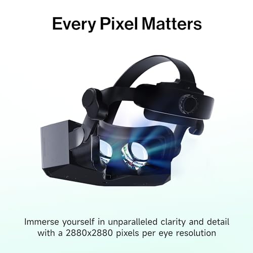 Pimax Crystal - Hochauflösendes Virtual-Reality-Headset für PC-Gaming Bild 4