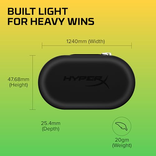 HyperX Cloud Earbuds II Gaming-Ohrhörer mit Mikrofon, Schwarz Bild 7