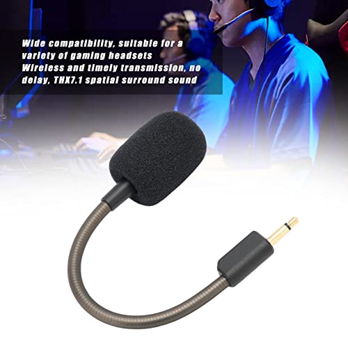 KIMISS Blackshark V2 Mic Game Mic Oxygen Copper + PVC Ersatzmikrofon für Blackshark V2 Abnehmbare Gaming-Headsets 3,5 Mm Klinkenbuchse Noise Cancelling Boom Mikrofon Bild 2