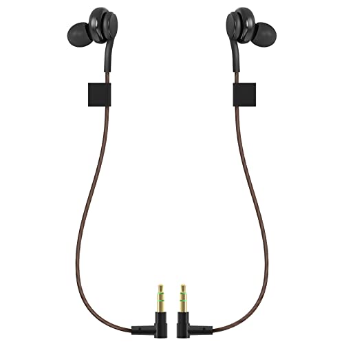 GEEKRIA In-Ear-VR-Kopfhörer kompatibel mit Meta Quest Pro, Kabelgebundene Gaming-Ohrhörer für VR-Headset, Kabel in Wunschlänge, Geräuschisolierung, sicherer Sitz (Schwarz) Bild 1