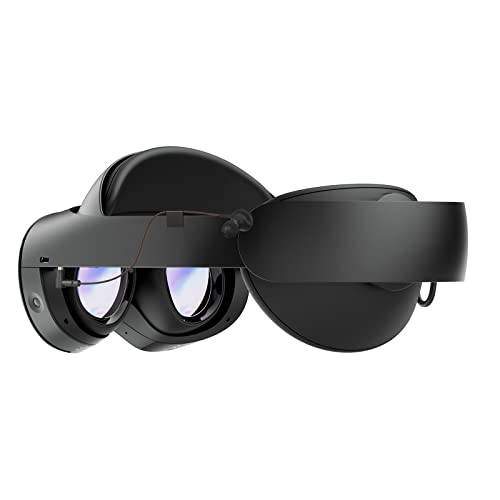 GEEKRIA In-Ear-VR-Kopfhörer kompatibel mit Meta Quest Pro, Kabelgebundene Gaming-Ohrhörer für VR-Headset, Kabel in Wunschlänge, Geräuschisolierung, sicherer Sitz (Schwarz) Bild 2