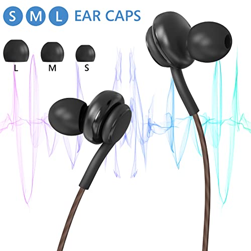 GEEKRIA In-Ear-VR-Kopfhörer kompatibel mit Meta Quest Pro, Kabelgebundene Gaming-Ohrhörer für VR-Headset, Kabel in Wunschlänge, Geräuschisolierung, sicherer Sitz (Schwarz) Bild 4