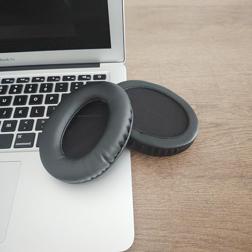 Prime Ersatz Ohrpolster Kissen Kompatibel mit Roccat ElO 7.1 AIR Headset/ELO 7.1 USB Headset/ELO X Stereo Gaming Headset Ohrpolster mit weicherem Proteinleder/Memory-Schaum Bild 6