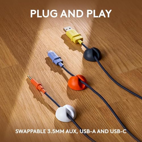 Logitech Zone Learn kabelgebundenes Headset mit Mikrofon für Schüler, Bequeme und verstellbare Passform für Kinder, USB-C, für Windows/macOS/iPadOS/Android/Mobilgeräte - On-Ear, Blau Bild 7