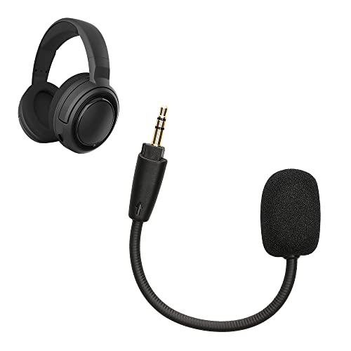 kwmobile Ersatz Kopfhörer Mikrofon kompatibel mit Corsair HS35 / HS45 Headset - Gaming Headphones Mikrofon mit 3,5 mm Klinkenstecker - Schwarz Bild 1