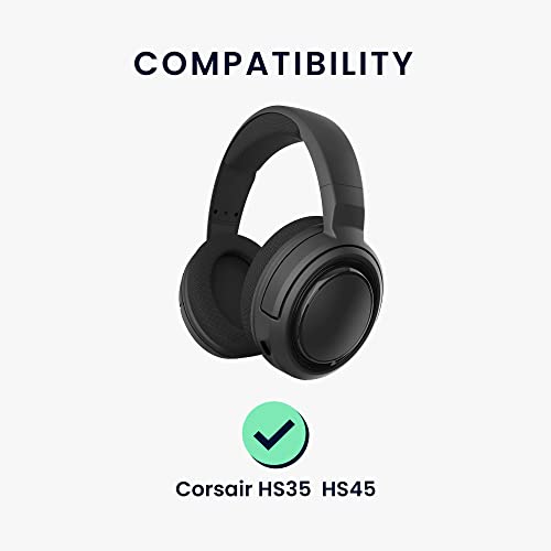 kwmobile Ersatz Kopfhörer Mikrofon kompatibel mit Corsair HS35 / HS45 Headset - Gaming Headphones Mikrofon mit 3,5 mm Klinkenstecker - Schwarz Bild 2