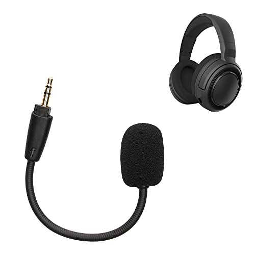 kwmobile Ersatz Kopfhörer Mikrofon kompatibel mit Corsair HS35 / HS45 Headset - Gaming Headphones Mikrofon mit 3,5 mm Klinkenstecker - Schwarz Bild 5