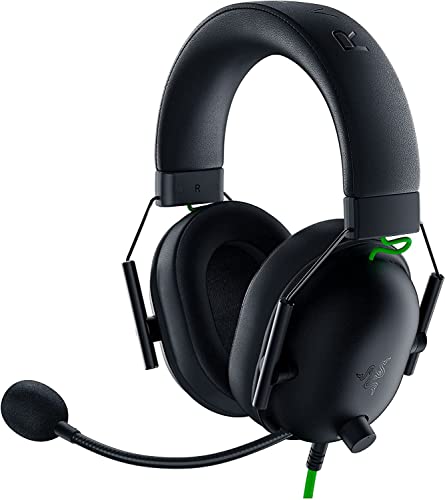 Razer BlackShark V2 X - Multi-Plattform kabelgebundenes Esports-Headset Grün & BlackShark V2 X - Premium Esports Gaming Headset (Kabelgebundene Kopfhörer mit 50mm-Treiber) Schwarz Bild 5