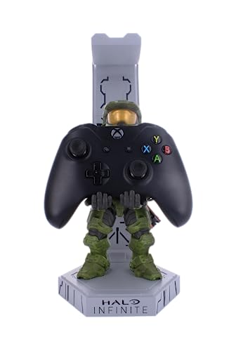 Cableguys Deluxe Halo Infinite Master Chief Controller-Halter, Kopfhörer- & Handyhalter - Leuchtendes Gaming-Accessoire für Zimmer und Setup, Headset-Ständer für Xbox- und PlayStation-Controller Bild 2