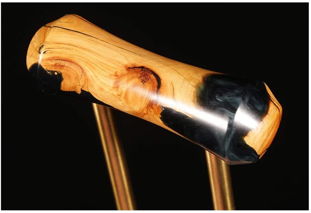 Kopfhörerständer Kopfhörerhalter Kopfhörerständer Aus Holz, Desktop-Headset-Halter Mit Messing-Stützstange, Kopfhörerhalter, Gaming-Zubehör Headset Ständer Kopfhörer Ständer (Blue : A) Bild 7