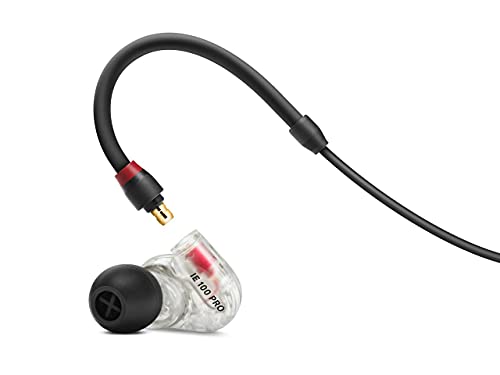 Sennheiser IE 100 PRO Dynamischer In-Ear-Monitoring-Kopfhörer, Transparent & IE 100 PRO Dynamischer In-Ear-Monitoring-Kopfhörer, Schwarz Bild 4