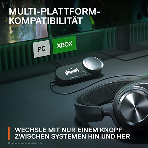 SteelSeries GameDAC Gen 2 (Xbox) Hi-Res-Audio-Verstärker – ESS Sabre Quad-DAC – KI-gestützte Geräuschunterdrückung – 360-Grad Surround-Sound– Hi-Res-Zertifizierung – PC, Xbox, PS5, PS4 Bild 5