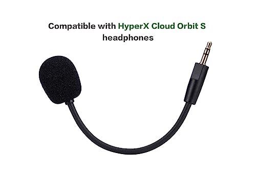 Ersatz-Spielmikrofon für HyperX Cloud Orbit S Gaming-Headset auf PC, PS5, PS4, Xbox Series X|S, Xbox One, Mac, Handy, Nintendo Switch, abnehmbares 3,5-mm-Boom-Mikrofon Bild 3