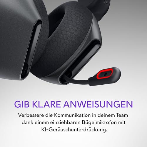 Alienware AW720H Dual-Mode kabelloses Gaming Headset - Dark Side of The Moon Bild 6