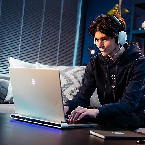 Alienware AW720H Dual-Mode kabelloses Gaming Headset - Farbe Lunar Light Bild 2