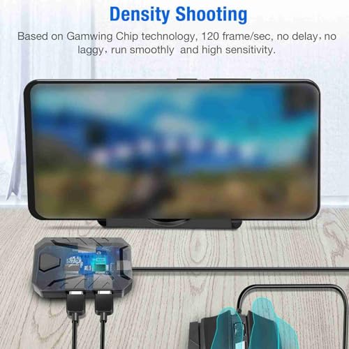 Maus- und Tastaturkonverter,Q1 Tastatur und Maus Konverter para Juegos Konverter Bluetooth Adapter für Pubg Handy Mix Pro Pomya Gaming Adapter Guide Bild 4
