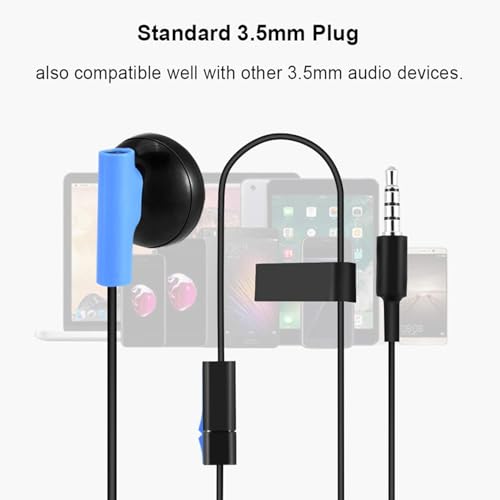 Tyenaza Gaming-Headset, 3,5-mm-Gaming-Kopfhörer-Kopfhörer-Headset Mit Mikrofon Für Play Station 4-Controller Bild 5