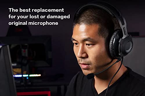Ersatz-Spielmikrofon für HyperX Cloud Revolver Gaming Headset auf PS4 PS5 Xbox One PC, abnehmbares 3,5-mm-Boom-Mikrofon Bild 3