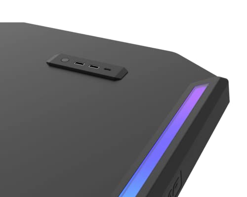 Cougar E-DEIMUS 120 RGB Elektrischer Gaming-Schreibtisch mit USB-Hub – Schwarz Bild 3